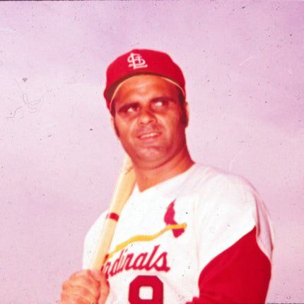 Original AP Joe Torre 60's/70's Slide/Transparency Cardinals T0398