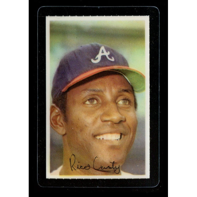 1971 Dell Baseball Stamp Rico Carty MINT Laminated c03220
