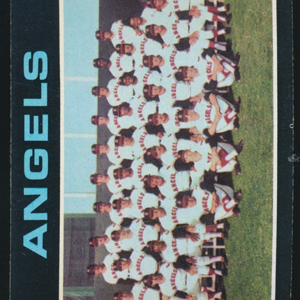 1971 Topps Baseball #442 California Angels Team Nrmt+ c03688