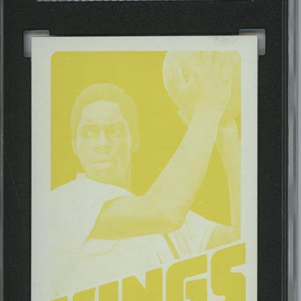 1972 Topps #115 Nate Archibald 9 card progressive proof. 31a