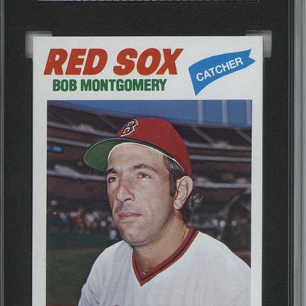 1977 Topps #288 Bob Montgomery 9 card progressive proof. 52a