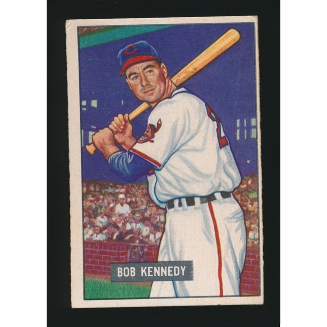 1951 Bowman Baseball #296 Bob Kennedy (Ex) c05206