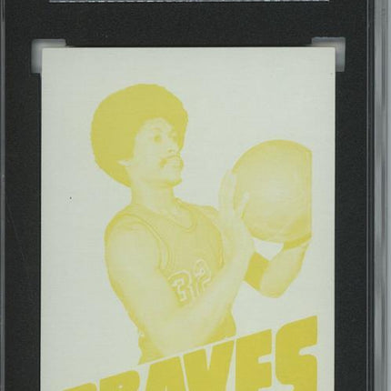 1972 Topps #23 Fred Hilton 9 card progressive proof. 21a