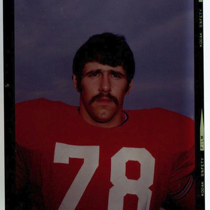 1972 Topps Football Transparency Gary Christensen Patriots T0156