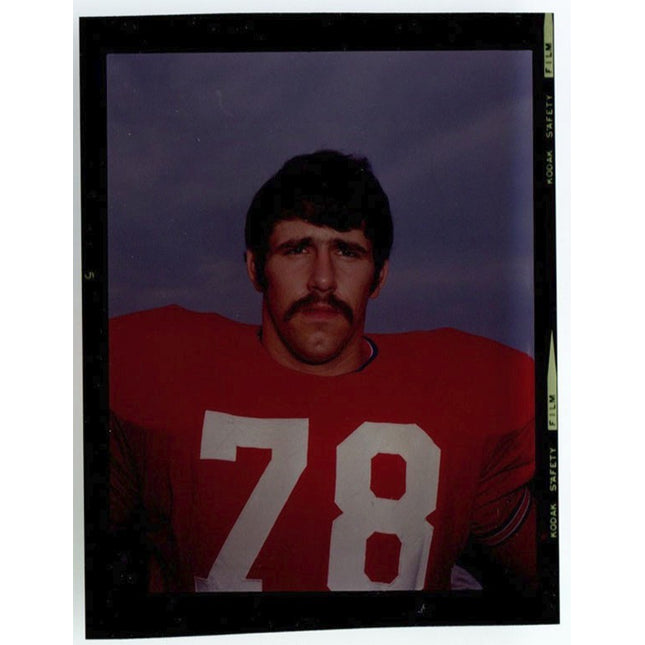 1972 Topps Football Transparency Gary Christensen Patriots T0156