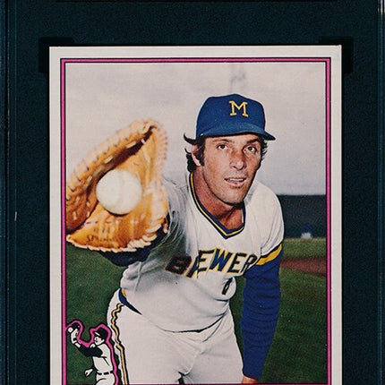 1976 Topps #377 Mike Hegan Progressive Proof set color variation SGC 76TBB62