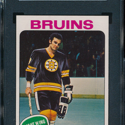 1975/76 Topps Hockey #215 Ken Hodge 11 Card Progressive Proof 75THC18