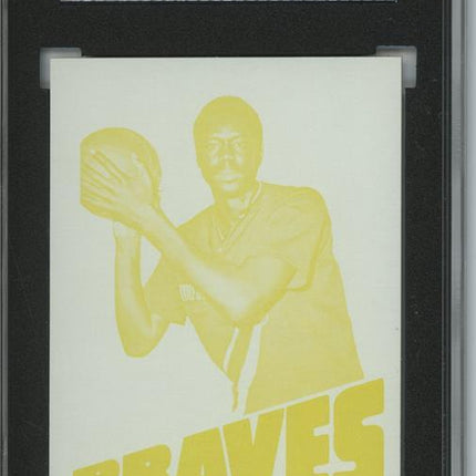 1972 Topps #59 Cornell Warner 9 card progressive proof. 15a