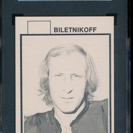 1973 Topps FB 8 Card Progressive Proof #320 Fred Biletnikoff 73TFB09