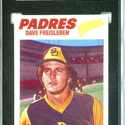 1977 Topps #407 Dave Freiselben 9 card progressive proof. 9a