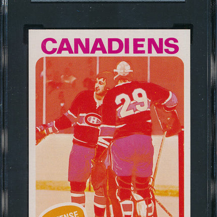 1975/76 Topps Hockey #198 Guy Lapointe 11 Card Progressive Proof 75THC21