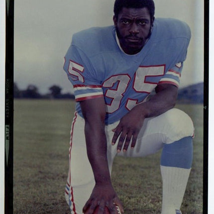 1972 Topps Football Transparency Woody Campell Oilers T0302