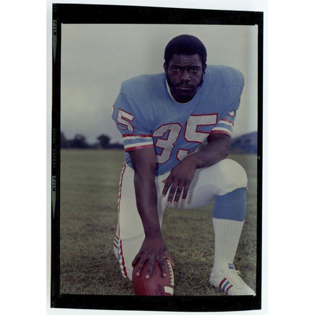 1972 Topps Football Transparency Woody Campell Oilers T0302