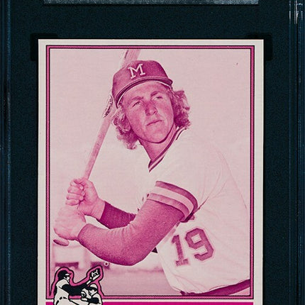 1976 Topps #316 Robin Yount Progressive Proof set of 10 SGC Graded 76TBB64