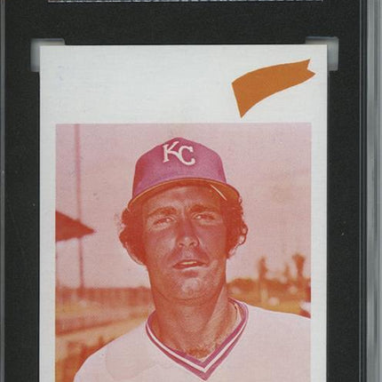 1977 Topps #218 John Wathan 9 card progressive proof. 60a