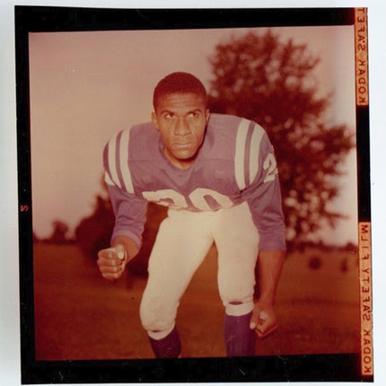 1950's Topps Football Transparency Milt Davis Colts T0135