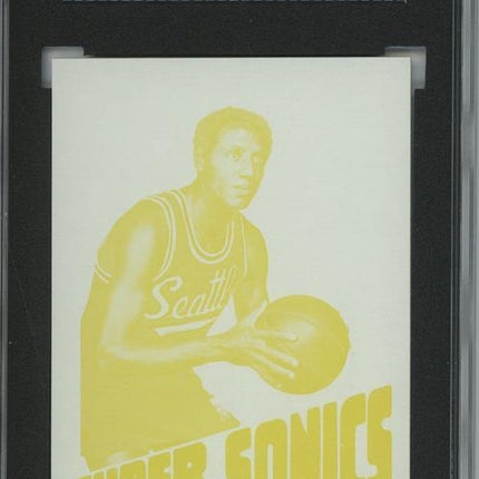 1972 Topps #81 Len Wilkens 9 card progressive proof. 39a