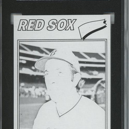 1977 Topps #288 Bob Montgomery 9 card progressive proof. 52a