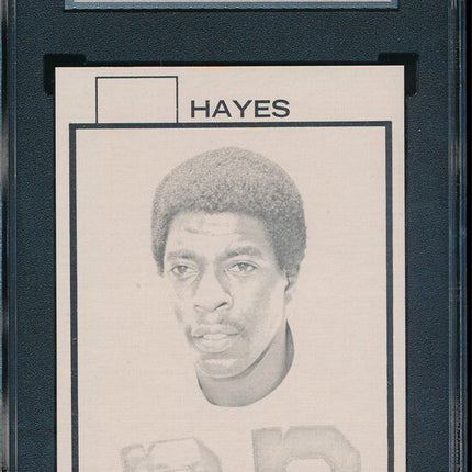 1973 Topps FB 8 Card Progressive Proof #274 Bob Hayes 73TFB04