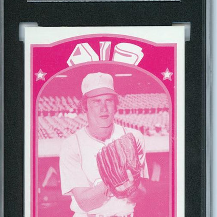 1972 Topps #523 Chuck Dobson 7 card progressive proof. 34a