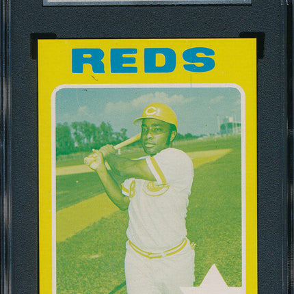 1975 Topps BB 9 Card Progressive Proof #180 Joe Morgan 75TBB10