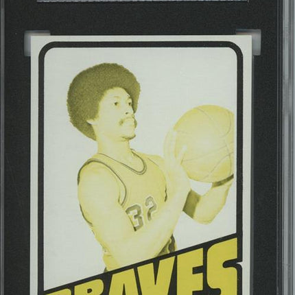 1972 Topps #23 Fred Hilton 9 card progressive proof. 21a