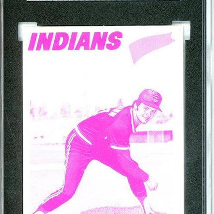 1977 Topps #147 Jackie Brown 9 card progressive proof. 18a
