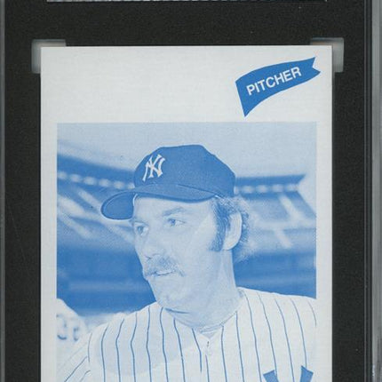 1977 Topps #598 Sparky Lyle 9 card progressive proof. 38a