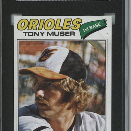 1977 Topps #251 Tony Muser 9 card progressive proof. 59a