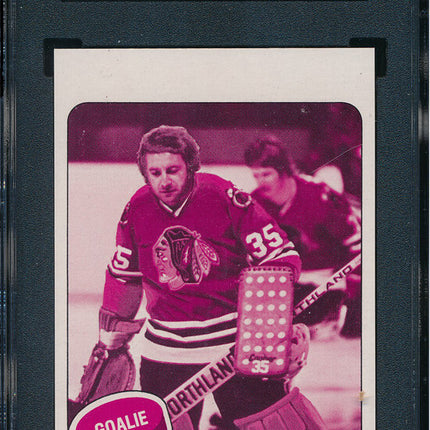1975/76 Topps Hockey #240 Tony Esposito 11 Card Progressive Proof 75THC11