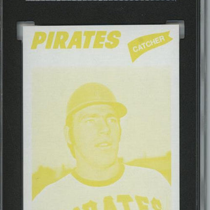 1977 Topps #197 Ed Ott 9 card progressive proof. 63a