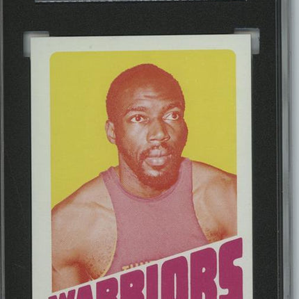 1972 Topps #28 Nate Thurmond 9 card progressive proof. 14a