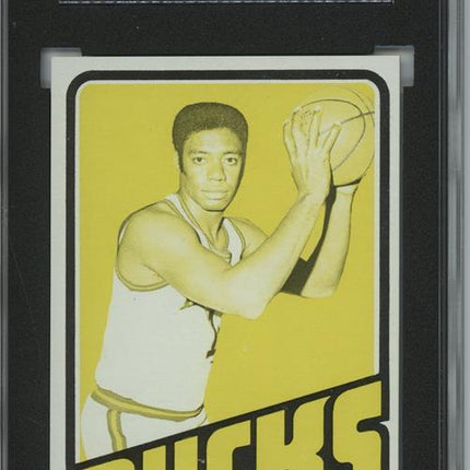 1972 Topps #25 Oscar Robertson 9 card progressive proof. 10a