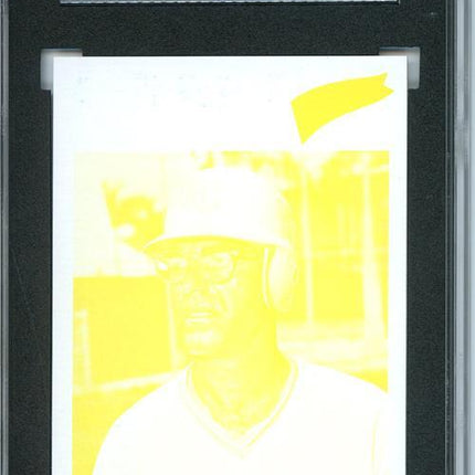 1977 Topps #509 Cookie Rojas 9 card progressive proof. 33a