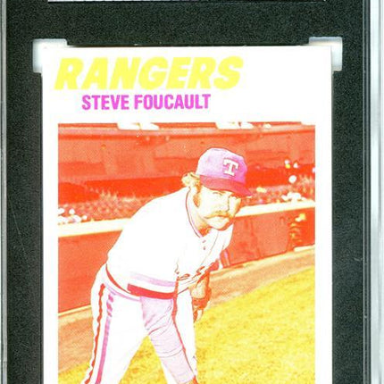 1977 Topps #459 Steve Foucault 9 card progressive proof. 20a