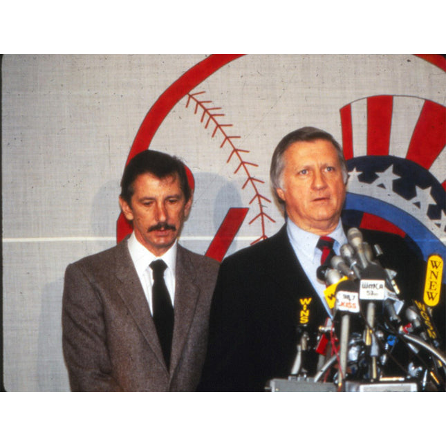 Original UP Martin/Steinbrenner 70's Slide/Transparency Yankees T0396