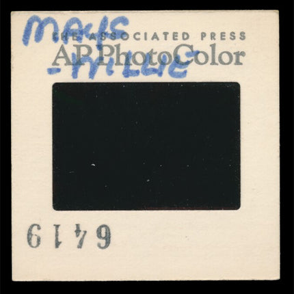 1970's Willie Mays San Francisco Giants AP Color Slide TP00105