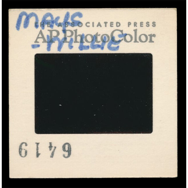 1970's Willie Mays San Francisco Giants AP Color Slide TP00105
