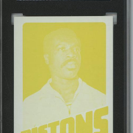 1972 Topps #66 Fred Foster 9 card progressive proof. Yellow Team Variation 28a