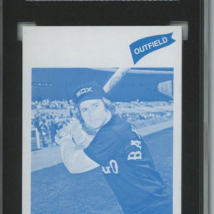1977 Topps #559 Alan Bannister 9 card progressive proof. 57a