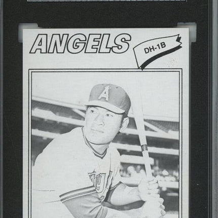 1977 Topps #482 Tony Solaita 9 card progressive proof. 43a