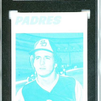1977 Topps #407 Dave Freiselben 9 card progressive proof. 9a