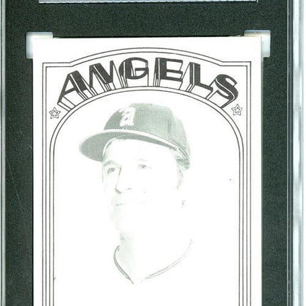 1972 Topps #419 Jim Spencer 7 card progressive proof. 33a