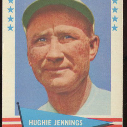 1961 Fleer Baseball #47 Hughie Jennings NMMT c00483