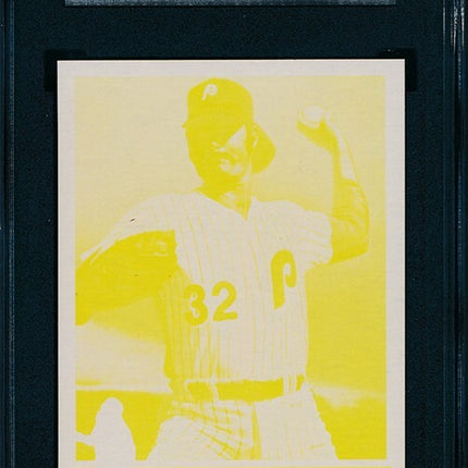 1976 Topps #355 Steve Carlton Progressive Proof set of 10 SGC Graded 76TBB61