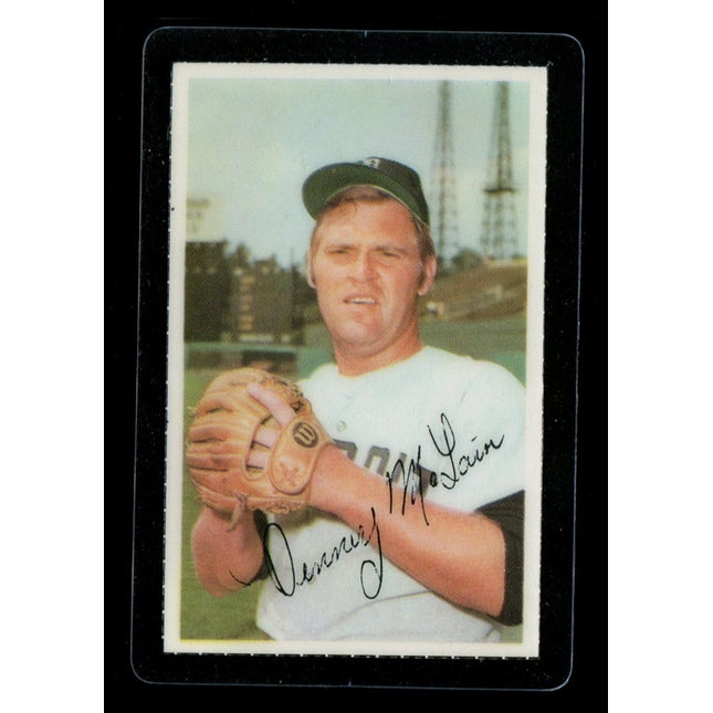 1971 Dell Baseball Stamp Denny McLain MINT Laminated c03227