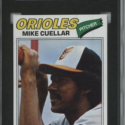 1977 Topps #162 Mike Cuellar 9 card progressive proof. 51a