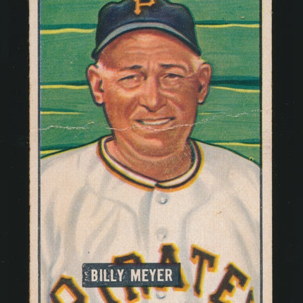 1951 Bowman Baseball #272 Billy Meyer (Ex) c05181