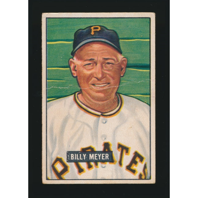 1951 Bowman Baseball #272 Billy Meyer (Ex) c05181