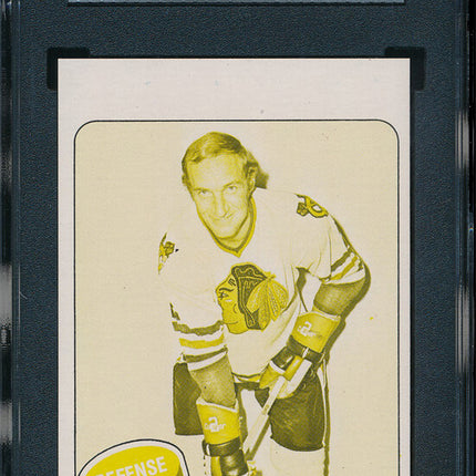 1975/76 Topps Hockey #157 Bill White 11 Card Progressive Proof 75THC13